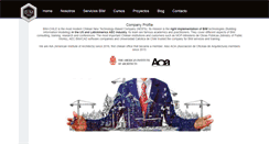 Desktop Screenshot of bim-chile.com